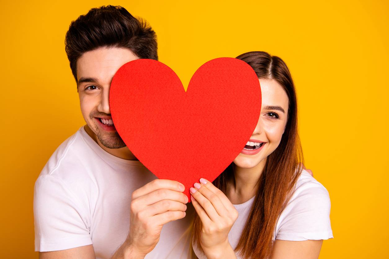 t-shirt de Saint-Valentin personnalisé pour homme et femme